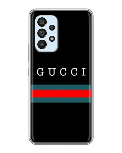 Чехол для Samsung Galaxy A33 (5G) с картинкой «Gucci — красный пояс»