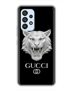 Чохол для Samsung Galaxy A33 (5G) з картинкою «Gucci — срібний лев»