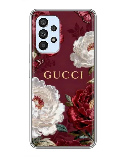 Чохол для Samsung Galaxy A33 (5G) з картинкою «Gucci — бордові троянди» Чохол для Samsung Galaxy A33 (5G) з картинкою «Gucci — бордові троянди»