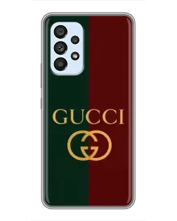 Чохол для Samsung Galaxy A33 (5G) з картинкою «Gucci — темно-зелений градієнт»