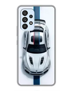 Чехол для Samsung Galaxy A33 (5G) с картинкой «Вид сверху — BMW M»