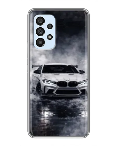 Чехол для Samsung Galaxy A33 (5G) с картинкой «BMW сквозь туман»