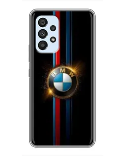 Чехол для Samsung Galaxy A33 (5G) с картинкой «BMW M-Power неон»