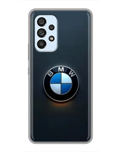 Чехол для Samsung Galaxy A33 (5G) с картинкой «Логотип BMW — минимализм»