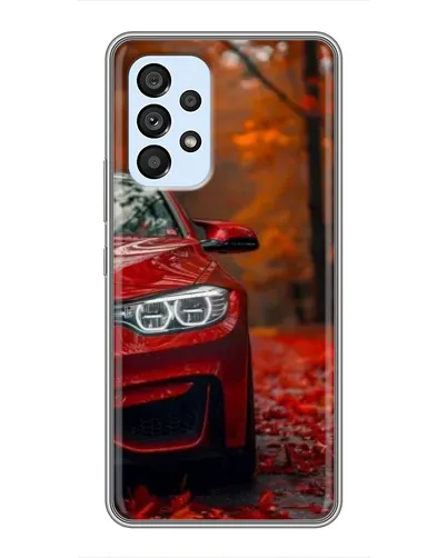 Чехол для Samsung Galaxy A33 (5G) с картинкой «Осенняя BMW M4»