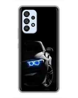 Чохол для Samsung Galaxy A33 (5G) з картинкою «BMW — нічний погляд»