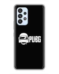 Чехол для Samsung Galaxy A33 (5G) с картинкой «PUBG — классический лого»