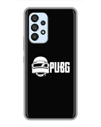Чехол для Samsung Galaxy A33 (5G) с картинкой «PUBG — классический лого»