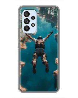 Чехол для Samsung Galaxy A33 (5G) с картинкой «PUBG — свободное падение»