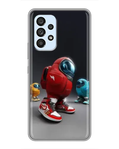 Чехол для Samsung Galaxy A33 (5G) с картинкой «Among Us — 3D стиль»
