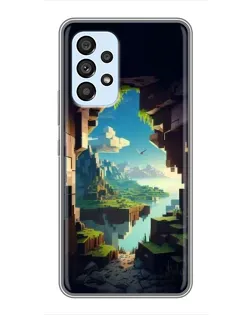 Чехол для Samsung Galaxy A33 (5G) с картинкой «Вид из пещеры»