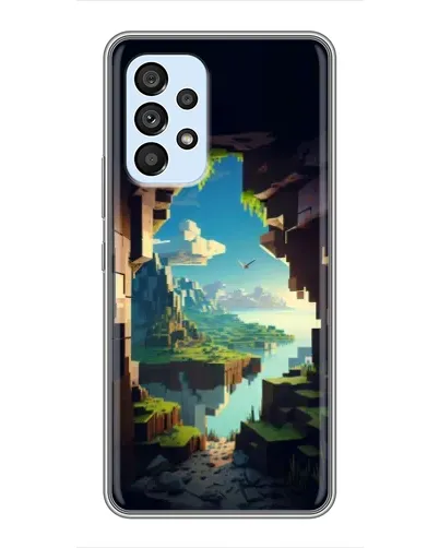 Чехол для Samsung Galaxy A33 (5G) с картинкой «Вид из пещеры»
