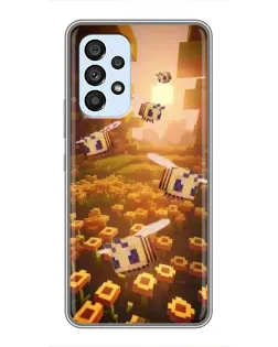 Чехол для Samsung Galaxy A33 (5G) с картинкой «Поле подсолнухов»
