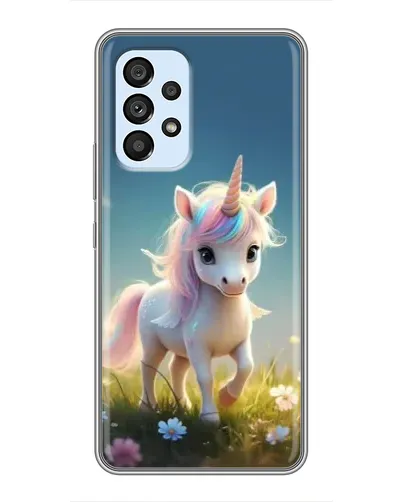 Чохол для Samsung Galaxy A33 (5G) з картинкою «Єдиноріг на галявині» Чохол для Samsung Galaxy A33 (5G) з картинкою «Єдиноріг на галявині»