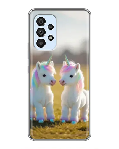 Чохол для Samsung Galaxy A33 (5G) з картинкою «Пара єдинорогів» Чохол для Samsung Galaxy A33 (5G) з картинкою «Пара єдинорогів»