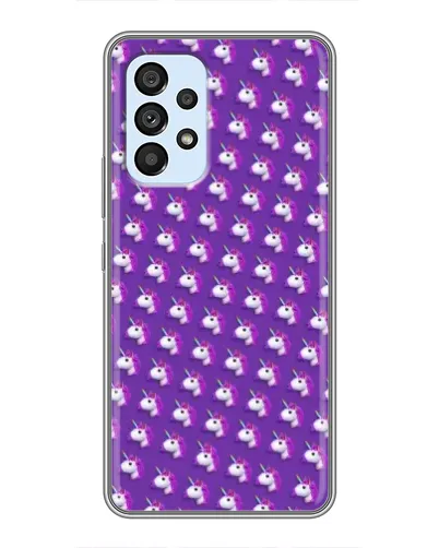 Чохол для Samsung Galaxy A33 (5G) з картинкою «Єдинороги на фіолетовому» Чохол для Samsung Galaxy A33 (5G) з картинкою «Єдинороги на фіолетовому»