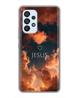 Чохол для Samsung Galaxy A33 (5G) з картинкою «Сяйво Імені Jesus»