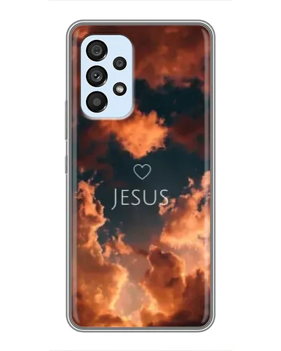 Чохол для Samsung Galaxy A33 (5G) з картинкою «Сяйво Імені Jesus» Чохол для Samsung Galaxy A33 (5G) з картинкою «Сяйво Імені Jesus»