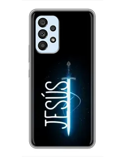 Чохол для Samsung Galaxy A33 (5G) з картинкою «Меч Духа Jesus»