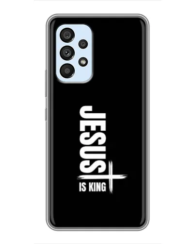 Чохол для Samsung Galaxy A33 (5G) з картинкою «Вертикаль віри Jesus» Чохол для Samsung Galaxy A33 (5G) з картинкою «Вертикаль віри Jesus»