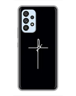 Чохол для Samsung Galaxy A33 (5G) з картинкою «Тонкий хрест»