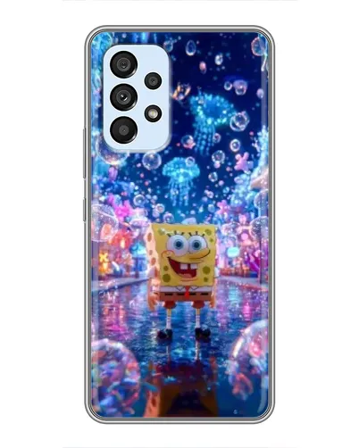Чехол для Samsung Galaxy A33 (5G) с картинкой «Неоновый океан»