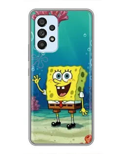 Чехол для Samsung Galaxy A33 (5G) с картинкой «Подводный привет»