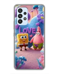 Чохол для Samsung Galaxy A33 (5G) з картинкою «Губка Боб Патрік»