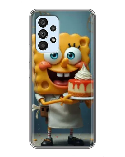 Чехол для Samsung Galaxy A33 (5G) с картинкой «Повар Спанч Боб»
