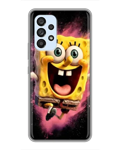 Чехол для Samsung Galaxy A33 (5G) с картинкой «Взрывной Спанч Боб»