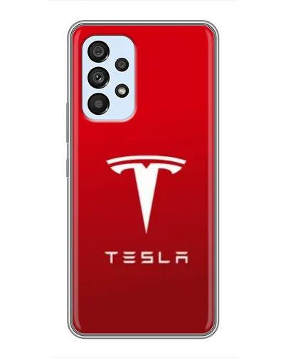Чехол для Samsung Galaxy A33 (5G) с картинкой «Tesla Red Classic»