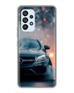 Чехол для Samsung Galaxy A33 (5G) с картинкой «Mercedes — ночной город» Чехол для Samsung Galaxy A33 (5G) с картинкой «Mercedes — ночной город»