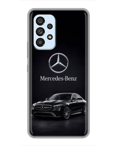 Чехол для Samsung Galaxy A33 (5G) с картинкой «Mercedes — решетка радиатора»