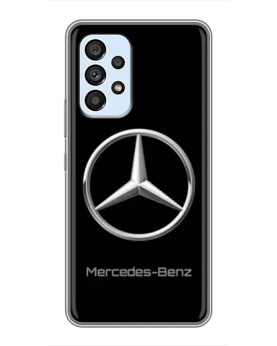 Чехол для Samsung Galaxy A33 (5G) с картинкой «Mercedes Silver Logo»