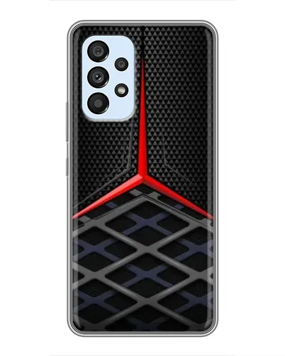 Чехол для Samsung Galaxy A33 (5G) с картинкой «Mercedes Carbon Grid»