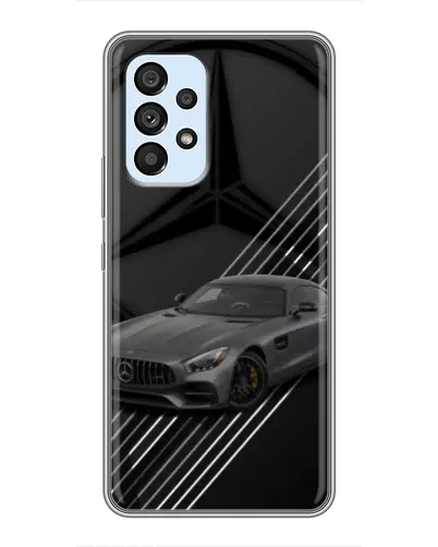 Чехол для Samsung Galaxy A33 (5G) с картинкой «Mercedes AMG — графика»