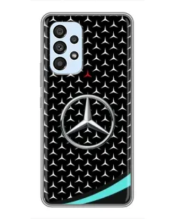 Чехол для Samsung Galaxy A33 (5G) с картинкой «Mercedes — бирюзовый акцент» Чехол для Samsung Galaxy A33 (5G) с картинкой «Mercedes — бирюзовый акцент»