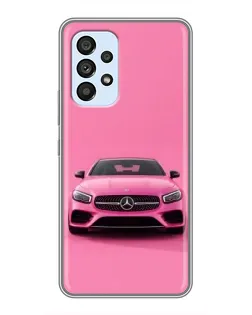 Чехол для Samsung Galaxy A33 (5G) с картинкой «Розовый Mercedes AMG» Чехол для Samsung Galaxy A33 (5G) с картинкой «Розовый Mercedes AMG»