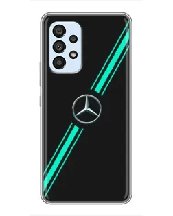 Чехол для Samsung Galaxy A33 (5G) с картинкой «Спортивные линии Mercedes» Чехол для Samsung Galaxy A33 (5G) с картинкой «Спортивные линии Mercedes»