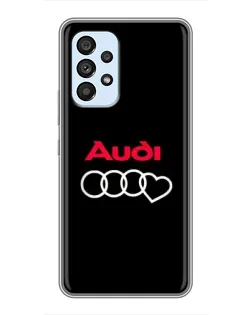 Чохол для Samsung Galaxy A33 (5G) з картинкою «Логотип Audi Heart» Чохол для Samsung Galaxy A33 (5G) з картинкою «Логотип Audi Heart»