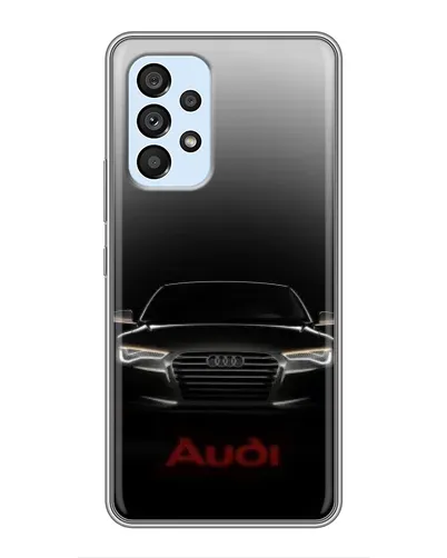 Чехол для Samsung Galaxy A33 (5G) с картинкой «Audi — градиентный контур»
