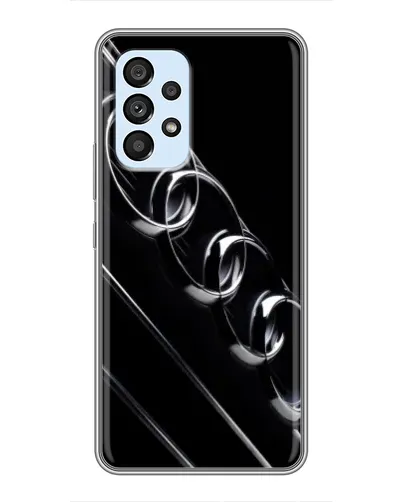 Чехол для Samsung Galaxy A33 (5G) с картинкой «Audi — абстрактные кольца»