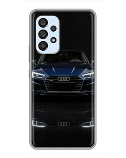 Чехол для Samsung Galaxy A33 (5G) с картинкой «Audi — ночное отражение»
