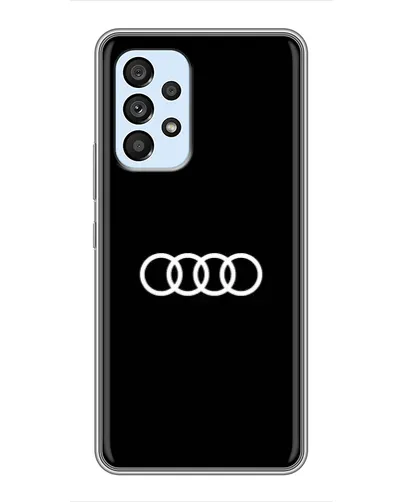 Чехол для Samsung Galaxy A33 (5G) с картинкой «Audi White Logo»