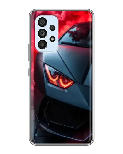 Чехол для Samsung Galaxy A33 (5G) с картинкой «Lamborghini красное сияние»