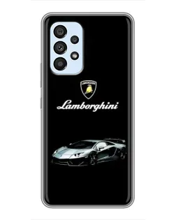 Чехол для Samsung Galaxy A33 (5G) с картинкой «Логотип Lamborghini классика»