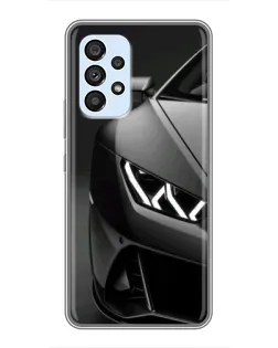 Чехол для Samsung Galaxy A33 (5G) с картинкой «Lamborghini фары детализация»