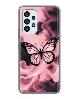 Чехол для Samsung Galaxy A33 (5G) с картинкой «Бабочка в дыму» Чехол для Samsung Galaxy A33 (5G) с картинкой «Бабочка в дыму»