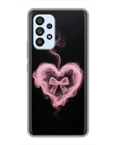 Чехол для Samsung Galaxy A33 (5G) с картинкой «Дымчатое сердце»