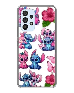 Чохол для Samsung Galaxy A33 (5G) з картинкою «Стікери Stitch та Angel»
